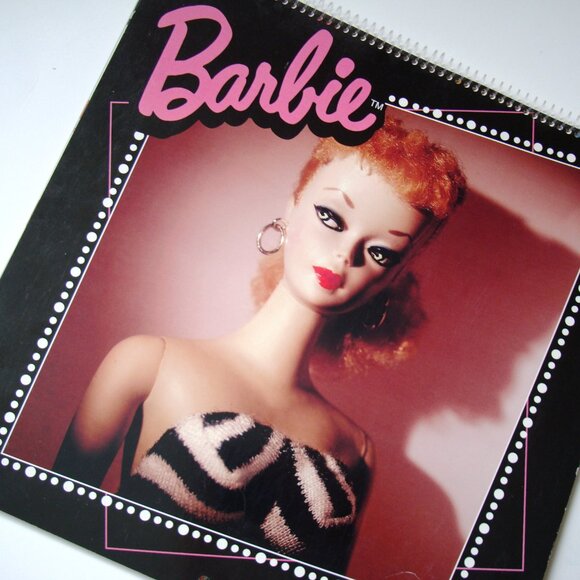 2/$10* Vintage 1995 Barbie Calendar 1960s Barbie Dolls Collectible - Picture 3 of 14